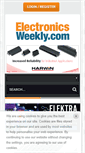Mobile Screenshot of electronicsweekly.com